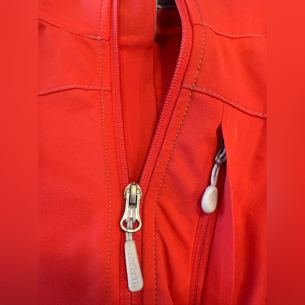 Cloudveil Red Performance Jacket Zip Front High N… - image 5